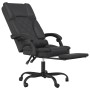 Schwarzer Massage-Bürostuhl aus Kunstleder von vidaXL, Bürostühle - Ref: Foro24-349687, Preis: 150,06 €, Rabatt: %