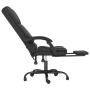 Schwarzer Massage-Bürostuhl aus Kunstleder von vidaXL, Bürostühle - Ref: Foro24-349687, Preis: 150,06 €, Rabatt: %