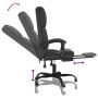Schwarzer Massage-Bürostuhl aus Kunstleder von vidaXL, Bürostühle - Ref: Foro24-349687, Preis: 150,06 €, Rabatt: %