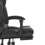Black synthetic leather massage reclining office chair by vidaXL, Office chairs - Ref: Foro24-349687, Price: 142,11 €, Discou...