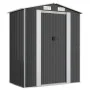 Galvanized steel garden shed anthracite 192x108x223 cm by vidaXL, Sheds - Ref: Foro24-319271, Price: 222,31 €, Discount: %
