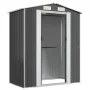 Cobertizo de jardín acero galvanizado antracita 192x108x223 cm de vidaXL, Cobertizos - Ref: Foro24-319271, Precio: 217,00 €, ...