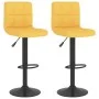 Küchenhocker 2 Einheiten senfgelber Stoff von vidaXL, Küchenhocker - Ref: Foro24-334289, Preis: 129,16 €, Rabatt: %