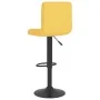 Kitchen stools 2 units mustard yellow fabric by vidaXL, Kitchen stools - Ref: Foro24-334289, Price: 126,90 €, Discount: %