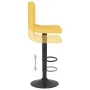 Kitchen stools 2 units mustard yellow fabric by vidaXL, Kitchen stools - Ref: Foro24-334289, Price: 126,90 €, Discount: %