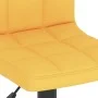 Kitchen stools 2 units mustard yellow fabric by vidaXL, Kitchen stools - Ref: Foro24-334289, Price: 126,90 €, Discount: %