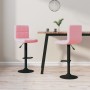 Küchenhocker 2 Einheiten rosa Samt von vidaXL, Küchenhocker - Ref: Foro24-334310, Preis: 118,13 €, Rabatt: %