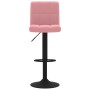 Taburetes de cocina 2 unidades terciopelo rosa de vidaXL, Taburetes de cocina - Ref: Foro24-334310, Precio: 127,33 €, Descuen...