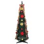 Árbol de Navidad artificial con 50 LED Verde 120 cm PVC