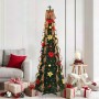 Árbol de Navidad artificial con 150 LED Verde 180 cm PVC