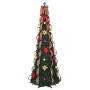 Árbol de Navidad artificial con 150 LED Verde 180 cm PVC