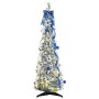 Árbol de Navidad artificial con 50 LED Verde 120 cm PVC