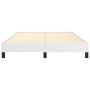 Bettgestell aus weißem Kunstleder, 140 x 190 cm von vidaXL, Betten und Lattenroste - Ref: Foro24-346899, Preis: 100,14 €, Rab...