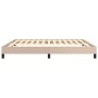 Cappuccino synthetic leather bed frame 160x200 cm by vidaXL, Beds and slatted bases - Ref: Foro24-346915, Price: 120,66 €, Di...