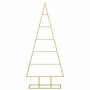 Árbol de Navidad de metal con soporte Dorado 90 cm