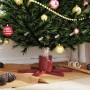 Soporte para Árbol de Navidad 1.73 Rojo 49 x 49 x 15,5 cm Acero