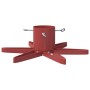 Soporte para Árbol de Navidad 1.73 Rojo 49 x 49 x 15,5 cm Acero