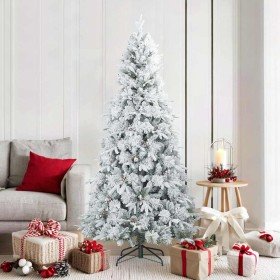 Árbol de Navidad artificial plegable cubierto de nieve 180 cm en Arboles de navidad | Comprar online en Foro24