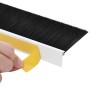Sellos de cepillo para puertas autoadhesivos 2 pcs 100 cm