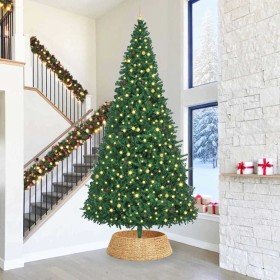 Collar para árbol de Navidad Marrón 105 x 105 x 28 cm