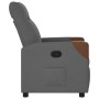 Sillón reclinable Gris oscuro 69 x 86 x 100 cm tela en Sillones | Comprar online en Foro24