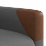 Sillón reclinable Gris oscuro 69 x 86 x 100 cm tela en Sillones | Comprar online en Foro24