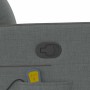 Silla de masajes reclinable Gris oscuro 69 x 86 x