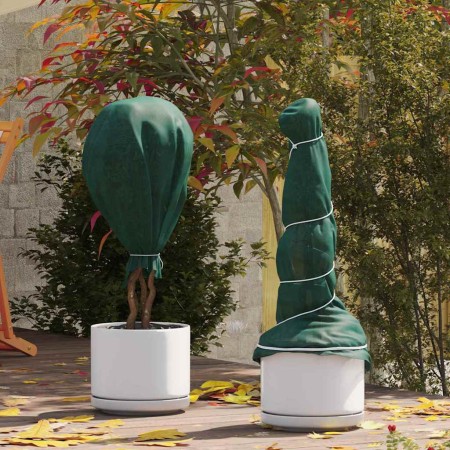 Forro de Protección contra Heladas para Plantas Verde