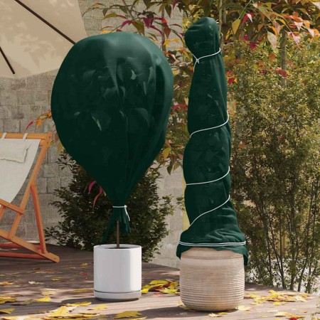 Forro de Protección contra Heladas para Plantas Verde
