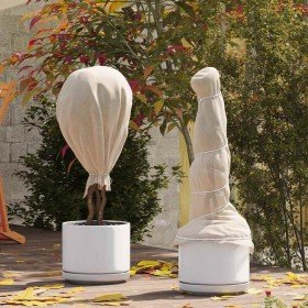 Forro de Protección contra Heladas para Plantas Beige
