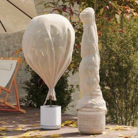 Forro de Protección contra Heladas para Plantas Beige en Accesorios de jardinería | Comprar online en Foro24
