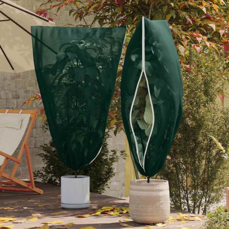 Cubiertas de Forro para Protección contra el Frío 5 pcs Verde en Accesorios de jardinería | Comprar online en Foro24