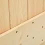 Schiebetür mit Beschlägen aus massivem Kiefernholz, 80 x 210 cm von vidaXL, Türen - Ref: Foro24-3057491, Preis: 190,72 €, Rab...