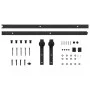 Puerta corredera con herrajes madera maciza de pino 80x210 cm de vidaXL, Puertas - Ref: Foro24-3057492, Precio: 193,03 €, Des...