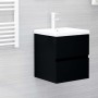 Furniture with black plywood sink by vidaXL, bathroom vanities - Ref: Foro24-3071622, Price: 171,95 €, Discount: %