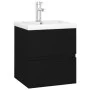 Furniture with black plywood sink by vidaXL, bathroom vanities - Ref: Foro24-3071622, Price: 168,25 €, Discount: %