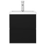 Furniture with black plywood sink by vidaXL, bathroom vanities - Ref: Foro24-3071622, Price: 171,95 €, Discount: %