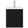 Furniture with black plywood sink by vidaXL, bathroom vanities - Ref: Foro24-3071622, Price: 168,25 €, Discount: %