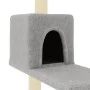 Cat scratching post with light gray sisal posts 95 cm by vidaXL, Cat furniture - Ref: Foro24-172074, Price: 41,12 €, Discount: %