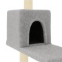 Katzenkratzbaum mit hellgrauen Sisalstämmen 95 cm von vidaXL, Katzenmöbel - Ref: Foro24-172074, Preis: 41,41 €, Rabatt: %