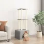 Cat scratching post with light gray sisal posts 133.5 cm by vidaXL, Cat furniture - Ref: Foro24-172083, Price: 32,90 €, Disco...