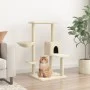 Cat scratcher with cream-colored sisal posts 95 cm by vidaXL, Cat furniture - Ref: Foro24-172073, Price: 44,36 €, Discount: %