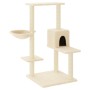Kratzbaum für Katzen mit Sisalpfosten in Creme 95 cm von vidaXL, Katzenmöbel - Ref: Foro24-172073, Preis: 45,18 €, Rabatt: %
