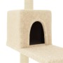 Kratzbaum für Katzen mit Sisalpfosten in Creme 95 cm von vidaXL, Katzenmöbel - Ref: Foro24-172073, Preis: 45,18 €, Rabatt: %