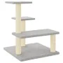 Cat scratcher with light gray sisal posts 61 cm by vidaXL, Cat furniture - Ref: Foro24-172086, Price: 44,50 €, Discount: %