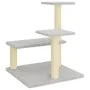 Cat scratcher with light gray sisal posts 61 cm by vidaXL, Cat furniture - Ref: Foro24-172086, Price: 44,50 €, Discount: %