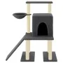 Cat scratcher with dark gray sisal posts 96.5 cm by vidaXL, Cat furniture - Ref: Foro24-172078, Price: 43,61 €, Discount: %