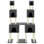 Cat scratching post with dark gray sisal posts 199 cm by vidaXL, Cat furniture - Ref: Foro24-172081, Price: 76,99 €, Discount: %