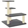Cat scratching post with dark gray sisal posts 61 cm by vidaXL, Cat furniture - Ref: Foro24-172087, Price: 43,52 €, Discount: %
