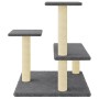Cat scratching post with dark gray sisal posts 61 cm by vidaXL, Cat furniture - Ref: Foro24-172087, Price: 45,18 €, Discount: %